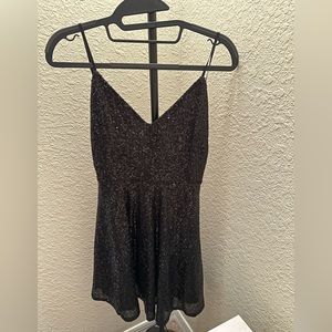 BNWT Size Small Black Sparkly Dress